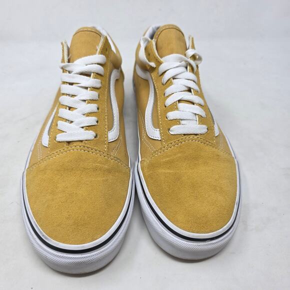 Vans Old Skool Tan Suede Skate Sneakers Mens 8.5 Womens 10 - Picture 3 of 8